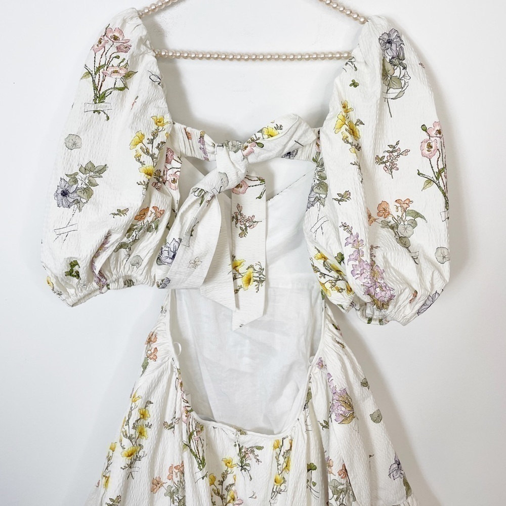 Zimmermann Jeannie Floral Open Back Dress - Picture 7 of 8